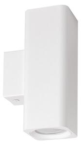 Applique moderna gea led gap540 gu10 led alluminio bianco - Gea Led