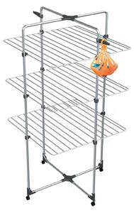 Stendibiancheria Sharm 3 in acciaio L 71 cm grigio