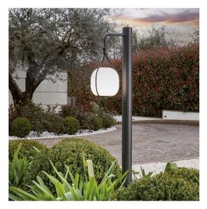 BERTA PALO H140 CM IN ALLUMINIO ANTRACITE IP54 LED 11.5W LUCE 3000K E 4000K DESIGN MODERNO ED ORIGINALE SOVIL