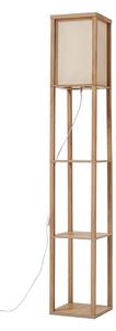 Lampada da terra Lindby, Birta, Legno, Soggiorno, Legno, Moderno