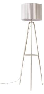 Lampada da terra Lindby, Libbie, Beige, Soggiorno, Tessuto / Tessile, Scandinavo