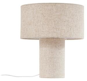 Lampade da tavolo Lindby, Elfie, Beige, Soggiorno, Tessuto / Tessile, Scandinavo