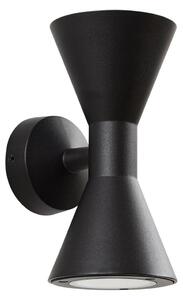 Lampade da esterno Lucande, Xalor, dimmerabile, Nero, Balcone, Alluminio, Moderno