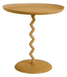 Tavolino rotondo in metallo ø 40 cm Zig Zag – Leitmotiv