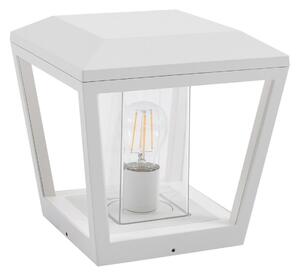 Lampade da esterno Lucande, Dunia, dimmerabile, Bianco, Terrazza, Metallo, Moderno