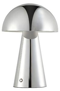 Lampade da tavolo Lindby, Nevijo, dimmerabile, Metallizzato, Soggiorno, Metallo, Moderno