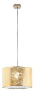Lampadario Contemporaneo Viserbella 1 Luce Acciaio Ottone