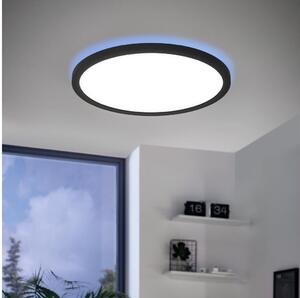 Eglo 31703 - Plafoniera LED RGBW dimmerabile ROVITO-Z LED/14,6W/230V nera