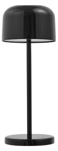 Lampade da esterno Lucande, Quill, dimmerabile, Nero, Terrazza, Alluminio, Moderno