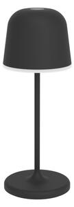 Eglo 901877 - Lampada da tavolo ricaricabile LED dimmerabile per esterni MANNERA-S LED/1,8W/5V IP54 nera