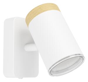 Eglo 300003 - Applique da parete orientabile per bagno CONSUMA 1xGU10/3W/230V IP44 bianco/beige