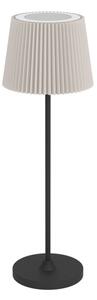 Eglo 75934 - Lampada da tavolo ricaricabile e dimmerabile LED LEONERO LED/3,8W/5V 2000mAh nero/crema
