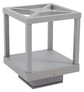 Lampade da esterno Lucande, Lealan, Grigio, Terrazza, Alluminio, Moderno