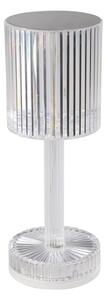 Eglo 75817 - Lampada da tavolo ricaricabile dimmerabile LED RGB LUCIGNANO LED/800mAh trasparente