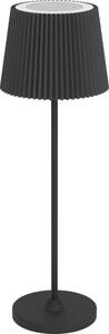 Eglo 75935 - Lampada da tavolo ricaricabile e dimmerabile LEONERO LED/3,8W/5V 2000 mAh nera