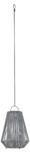 Lampade da esterno Lindby, Austas, dimmerabile, Grigio, Balcone, Plastica, Moderno