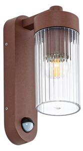 Lampade da esterno Lindby, Kaliro, dimmerabile, Marrone / Ruggine, Terrazza, Alluminio, Moderno