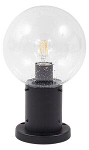 Lampade da esterno Lindby, Dangan, dimmerabile, Nero, Terrazza, Vetro, Moderno