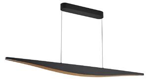 Lampada a sospensione Lucande, Clavit, dimmerabile, Nero, Soggiorno, Metallo, Moderno