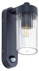 Lampade da esterno Lindby, Kaliro, dimmerabile, Nero, Terrazza, Alluminio, Moderno