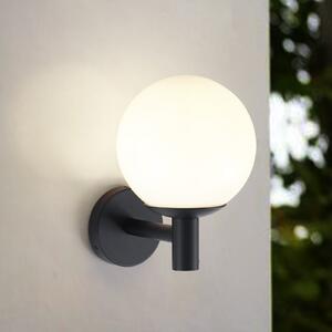 Lampade da esterno Lindby, Dangan, dimmerabile, Nero, Balcone, Vetro, Moderno