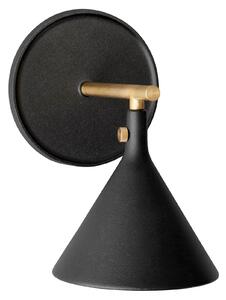 Applique da parete Audo Copenhagen, Cast Sconce, dimmerabile, Nero, Bagno, Alluminio