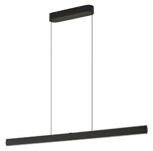Lampada a sospensione Lucande, Arvon, dimmerabile, Nero, Soggiorno, Metallo, Moderno