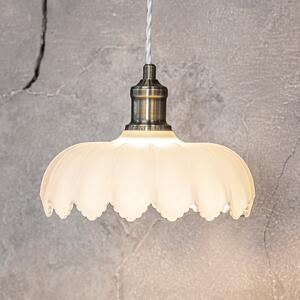 Lampada a sospensione Markslöjd, Kurage, dimmerabile, Bianco, Soggiorno, Vetro