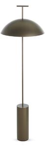 Lampada da terra Kartell, Geen-A, dimmerabile, Bronzo / Ottone anticato, Soggiorno, Metallo, Design
