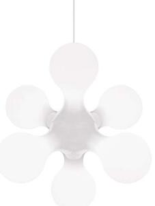 Lampada a sospensione kdln, ATOMIUM, dimmerabile, Bianco, Soggiorno, Metallo, Design