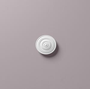 Rosone da soffitto NMC R14 ARSTYL Noel Marquet Elemento decorativo classico colore bianco diametro 34 cm