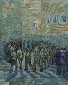 Vincent van Gogh - Riproduzione The Exercise Yard or The Convict Prison 1890, (30 x 40 cm)