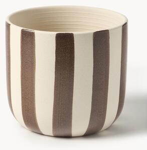 Portavaso dipinto a mano Ellen, alt. 15 cm