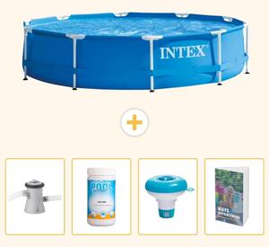 Piscina autoportante rettangolare - 305x76 cm - 5 pezzi - Modello SCB120