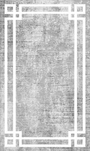 Passatoia grigia lavabile 60x200 cm Mano – Vitaus