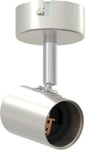 VidaXL Faretto da soffitto con faretti nichel 6,5 x 6 x 11,5 cm metallo