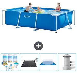 Piscina fuori terra rettangolare - 300x200x75 cm - 5 pezzi - Modello S20836