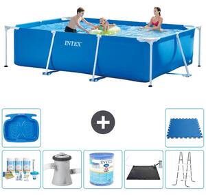 Piscina fuori terra rettangolare - 300x200x75 cm - 8 pezzi - Modello S30180