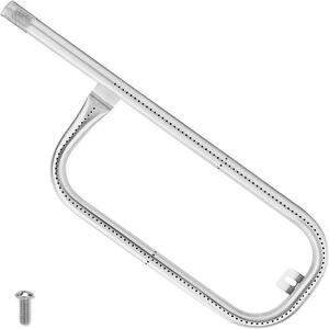 INF Tubo bruciatore per barbecue a gas in acciaio inossidabile 304, compatibile con Weber Q1200/Q1000/Q100/Q120, sostituzione 17 Inch per modelli Baby Q