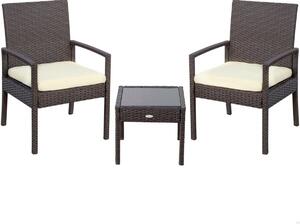 Tavolo con 2 poltrone Active