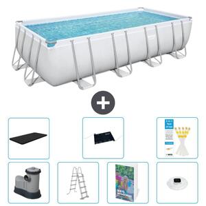 Bestway Power Steel, piscina rettangolare - 549x274x122 cm - 6 pezzi, modello S598