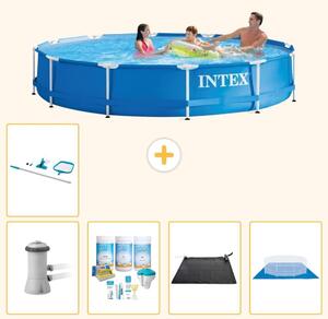 Piscina fuori terra con struttura - 366x76 cm - 6 pezzi - Modello S21023