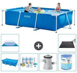 Piscina fuori terra rettangolare - 300x200x75 cm - 7 pezzi - Modello S30223