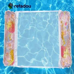 Materasso gonfiabile - Amaca acquatica - Sedia lounge 4 in 1 - Materasso gonfiabile da piscina per adulti e bambini