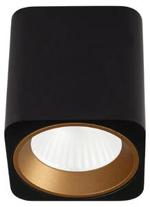 Faretto spot LED quadrato TUB nero 7W luce calda 572 lm metallo, dimensioni: 6,5 x 6 x 6 cm, IP20 Maxlight