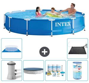 Piscina autoportante rettangolare - 366x76 cm - 7 pezzi - Modello S41769