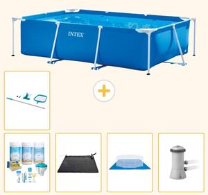 Piscina fuori terra rettangolare - 300x200x75 cm - 6 pezzi - Modello S20833