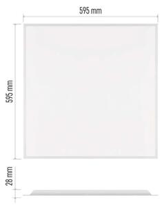 Pannello LED da incasso per controsoffitto DIXXO LED/36W/230V 4000K 60x60 cm bianco