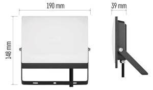 Proiettore LED TAMBO EVO LED/50W/230V 4000K IP65 nero