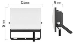 Proiettore LED TAMBO EVO LED/20W/230V 4000K IP65 nero